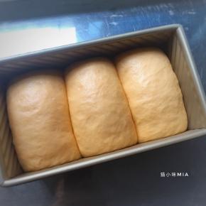 温暖处发酵至8分满