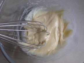 划Z字型拌均匀，不要过度搅拌哟