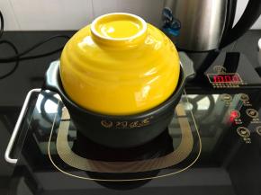 盖上锅盖大火煮开。