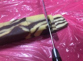 侧面的斑马纹
