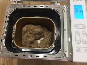 把所有的肉，都放入搅拌桶。