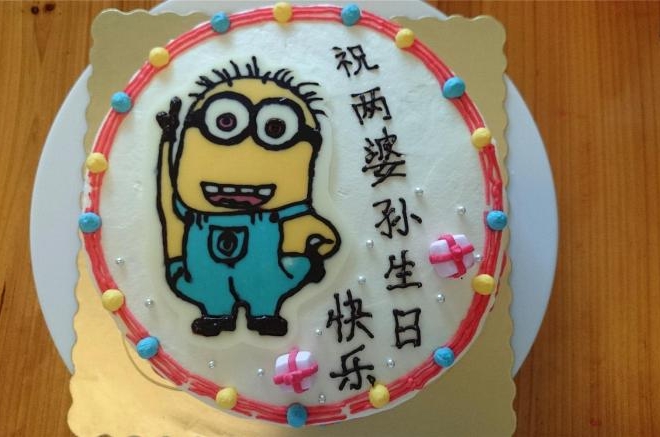 卡通转印芝士蛋糕