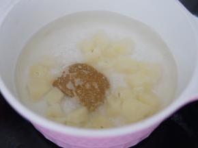 还有咖喱块，烧开