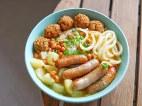 好吃的咖喱乌冬面就做好了