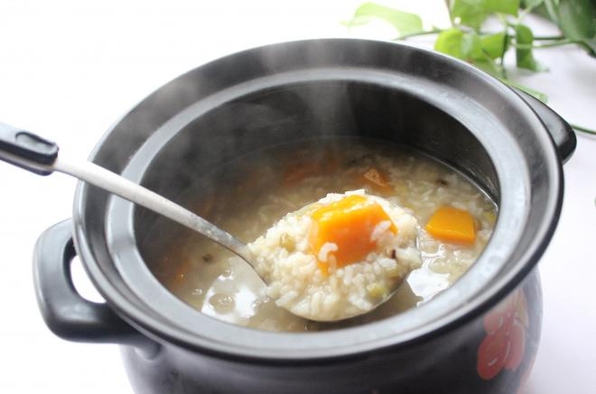 南瓜栗子粥