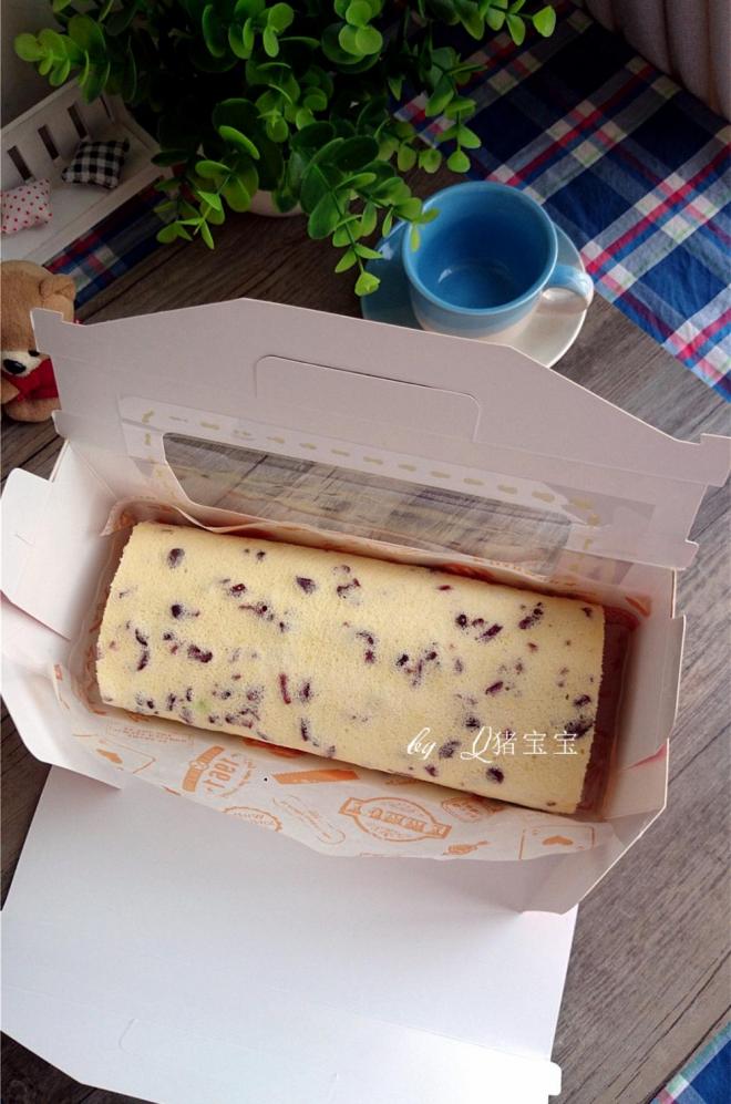 蔓越莓奶油蛋糕卷