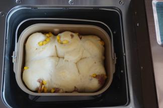 选择烘烤功能，时间35分钟