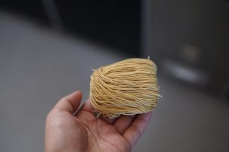 我选择的是港式蛋面，可以选择任何一种细面