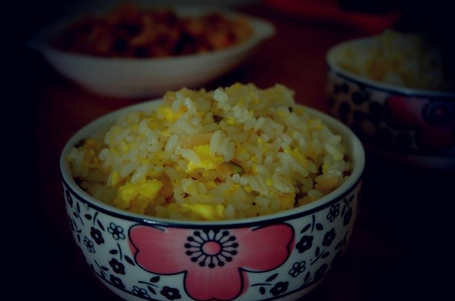 榨菜蛋炒饭