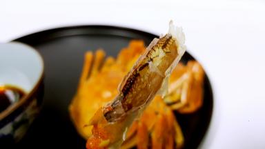 蟹脚里面也是满满的蟹肉