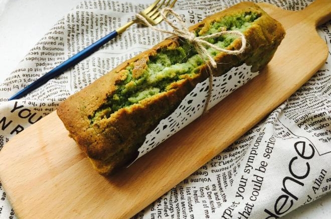 抹茶大理石磅蛋糕