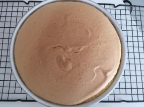 烤好了别马上拿出来，等半分钟，出炉倒扣，凉透脱模