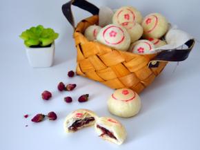 浓郁的玫瑰花味道，特别好吃