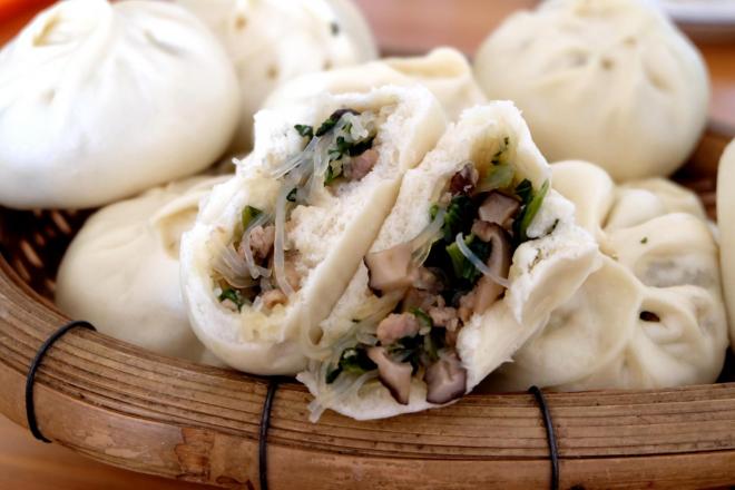 猪肉香菇白菜包