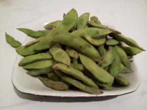 毛豆500克，国庆回老家带的