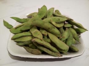 毛豆500克，国庆回老家带的