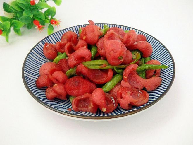 热狗青椒