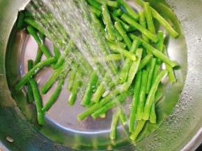 冷水冲洗
