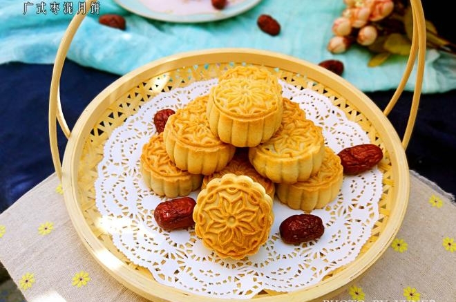 广式枣泥月饼（50克月饼模子，30个份量）