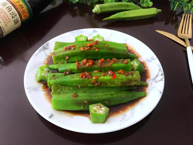 豉油蒜茸秋葵