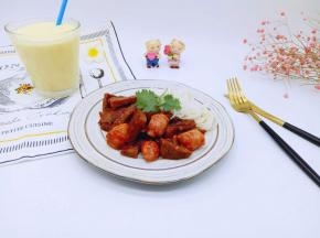 搭配一杯奶昔。