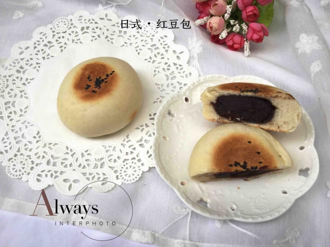日式红豆包