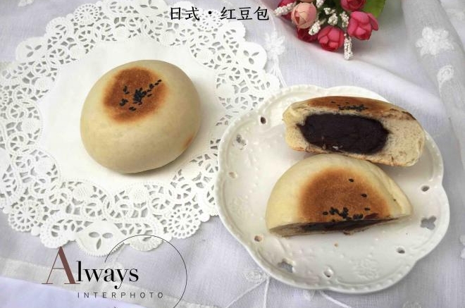 日式红豆包