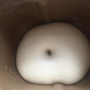 发酵至两倍大，戳洞不回缩就好了