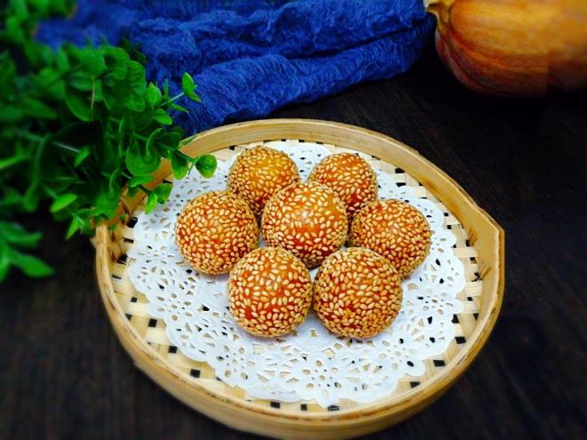 南瓜芝麻球