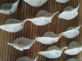 全部包好后，烧开水