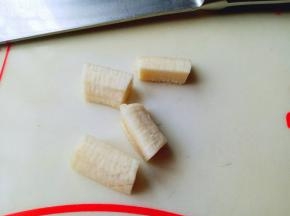 取一小段，一切四。依次做完。