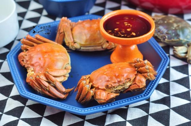 清蒸大闸蟹