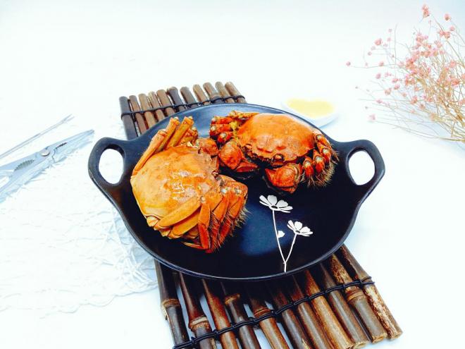 清蒸大闸蟹