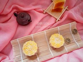 用fluff制作的广式月饼，饼皮特别香甜又不会甜腻。