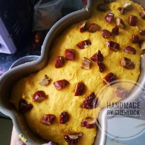 上蒸锅，大火煮开后转中火25min左右，关火后不要立即拿出，虚蒸一会儿再拿出