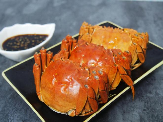清蒸大闸蟹