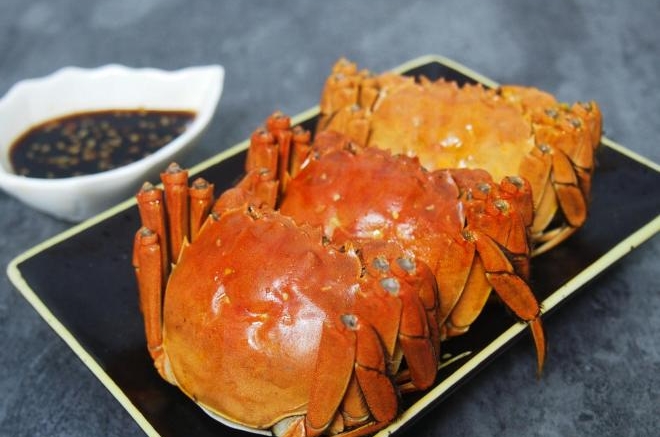 清蒸大闸蟹