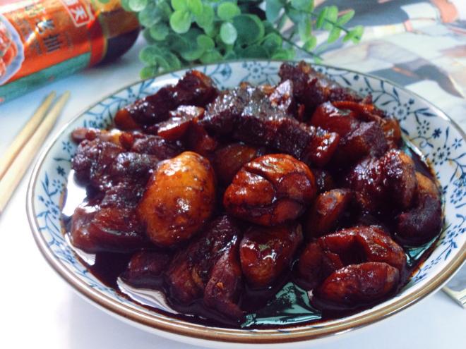 红烧栗子烧肉