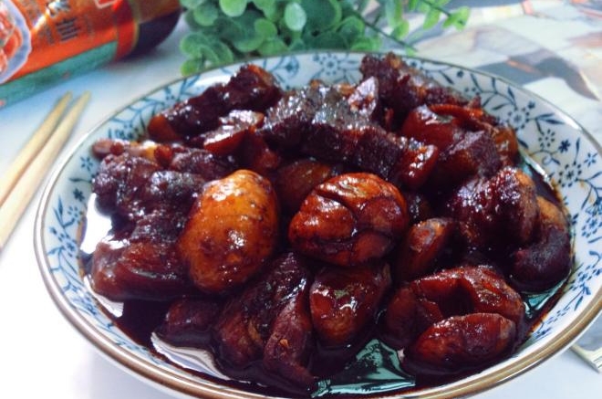红烧栗子烧肉
