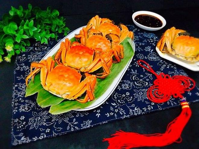 秋食--清蒸毛蟹