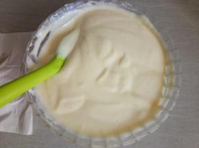 翻拌好的面糊非常细腻。