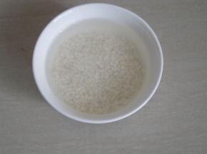 糯米提示浸泡3小时。