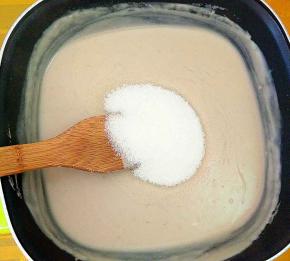 加入白糖