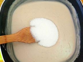 加入白糖