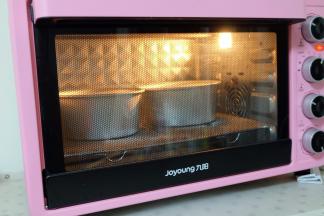 烤箱110度预热，最下层，上下火，烘烤60分钟；（具体时间和温度请以自家烤箱的脾性进行调整，此处仅为参考）