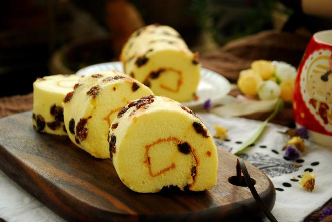 #东菱DL—K33D粉嫩烤箱试用#提子小四卷