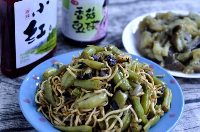 肉沫豆角焖面