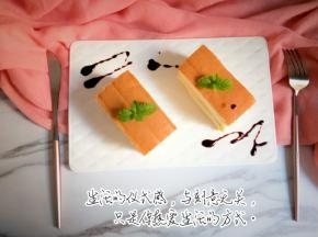 奶酪夹心蛋糕。