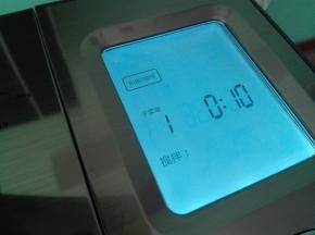 继续选择和面搅拌，时间十分钟