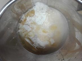 水油皮材料混合